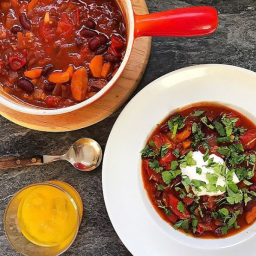 MOROCCAN RED BEAN & APRICOT STEW